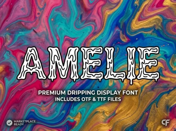 Amelie: A Bold Display Font for Editorial Impact