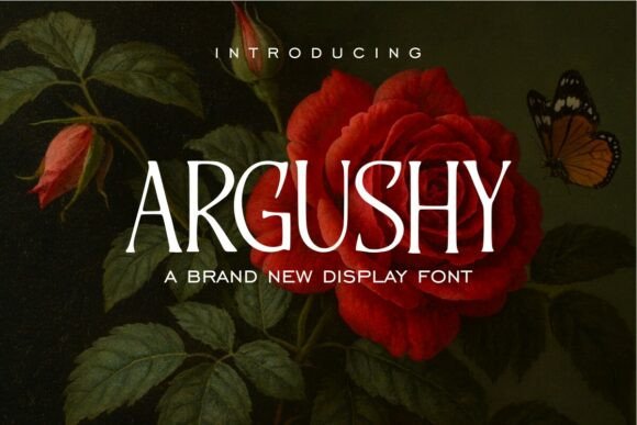 Argushy Display Font for Bold Marketing