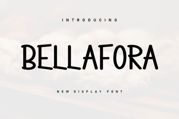 Bellafora: The Handwritten Font for Modern Branding