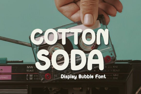 Cotton Soda: A Playful Display Font for Web Design