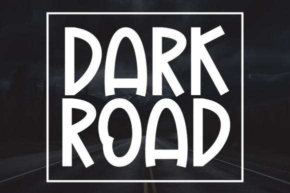 Dark Road: A Handwritten Typeface for Branding
