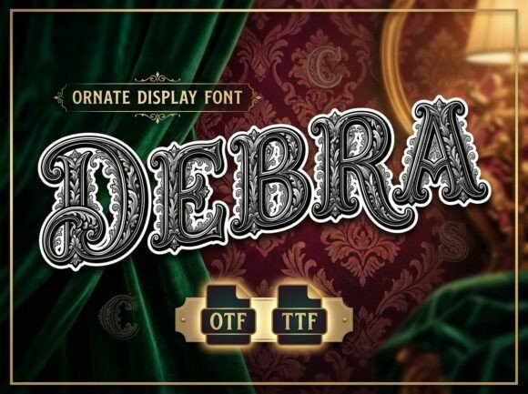 Debra Typeface for Bold Brand Identity