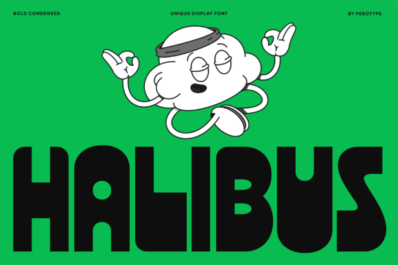 Halibus Typeface: Bold Branding for Small Business