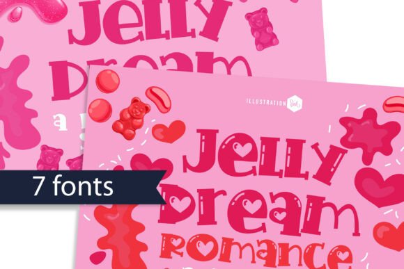 Jelly Dream Font: A Juicy Display Typeface for Campaigns