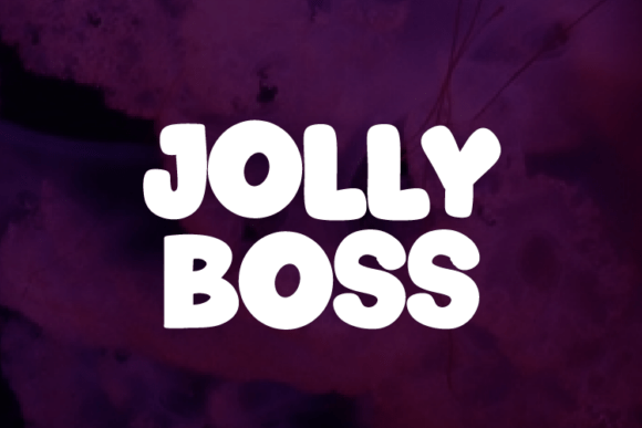 Jolly Boss: The Modern Display Font for Bold Campaigns