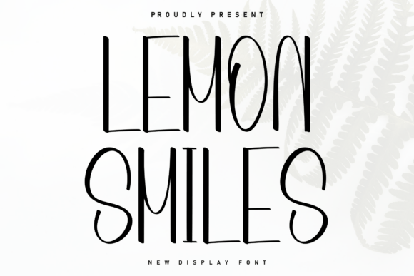 Lemon Smiles: The Perfect Handwritten Font for Crafters