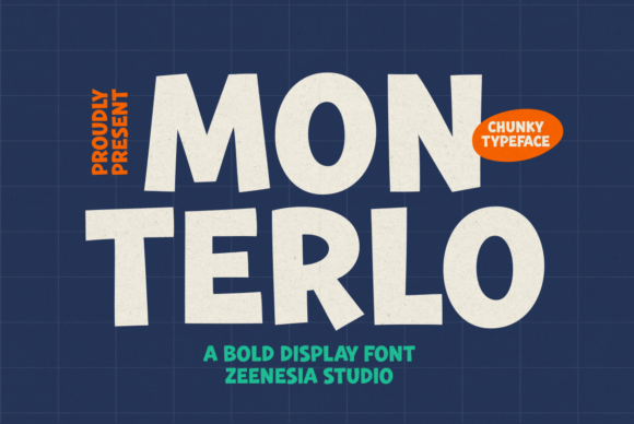 Monterlo: The Bold Display Font for Makers