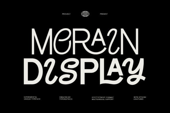 Morain Display: A Bold Typeface for Editorial Impact