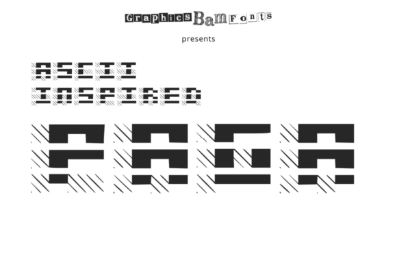 Paga: The ASCII-Inspired Display Font for Makers