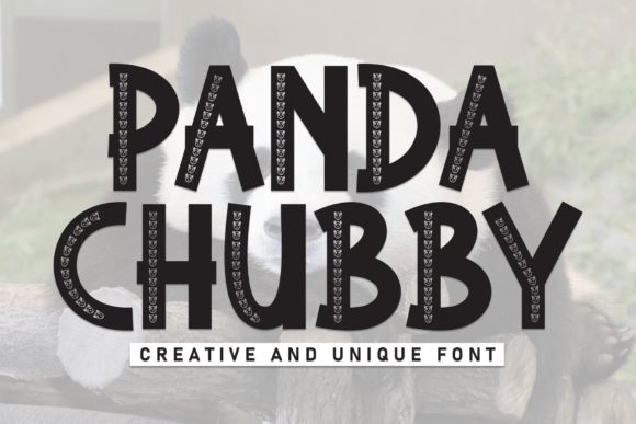 Panda Chubby: A Warm Handcrafted Display Font