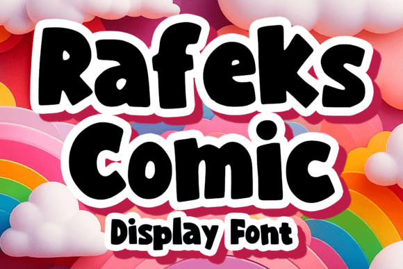Rafeks Comic: Bold Display Fonts for Creative Brands