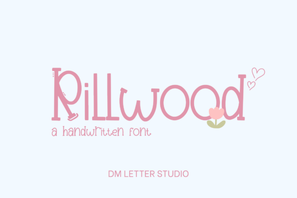 Rillwood: A Modern Monoline Handwritten Typeface