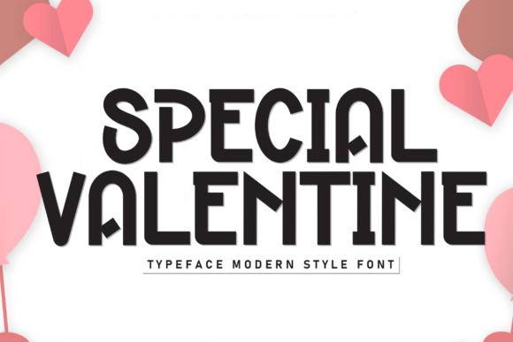 Special Valentine Font for Warm Branding