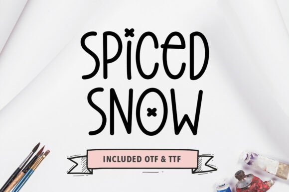 Spiced Snow Typeface for Modern Campaigns