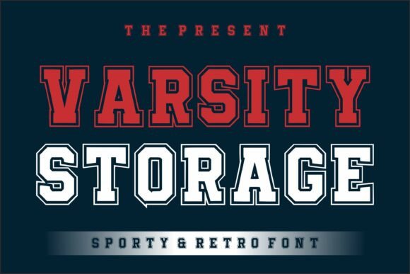 Varsity Storage Font for Bold Business Branding